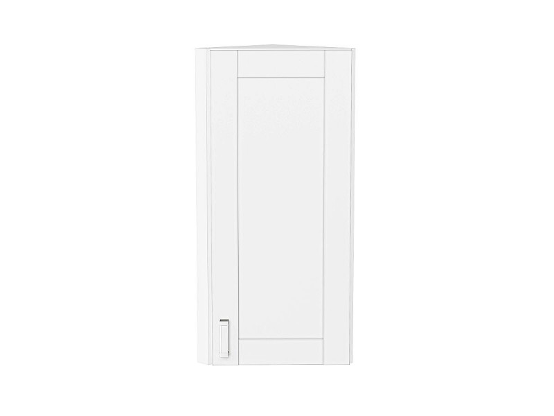 Кухня 920*300*306Шкаф верхний торцевой Лофт White Silk/Белый