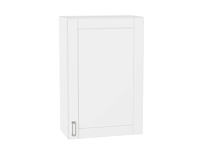 Кухня 920*600*Шкаф верхний с 1-ой дверцей Лофт White Silk/Белый