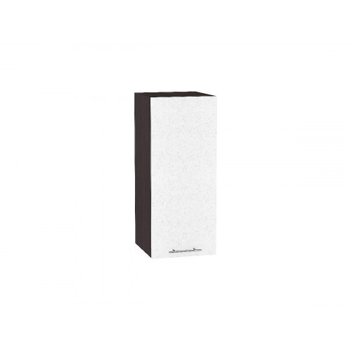 920*300* Шкаф верхний с 1-ой дверцей Валерия-М Белый металлик Graphite