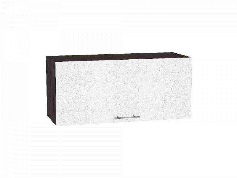 358*800* Шкаф верхний горизонтальный Валерия-М Белый металлик Graphite